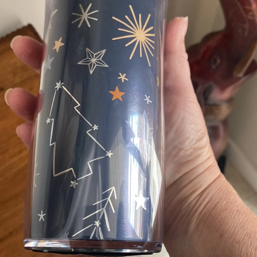 New Kohl's Holiday Tumbler Let Your Heart Be Light Cups 9.5